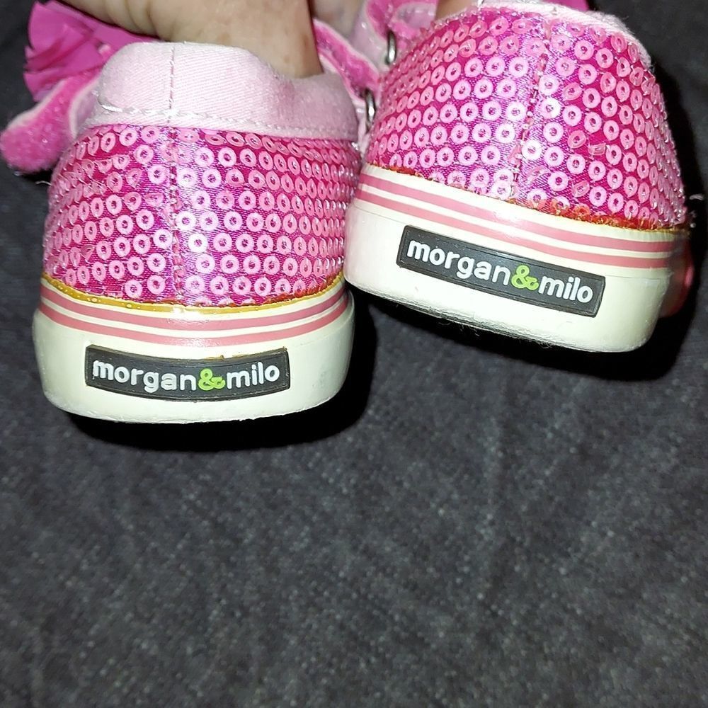 MORGAN & milo Kids snickers girls size  9 - Picture 8 of 9